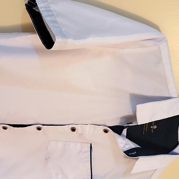 Young Boys craft flow button up shirt Size 10/12 - Picture 4 of 4